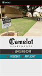 Mobile Screenshot of camelot-apartments.net